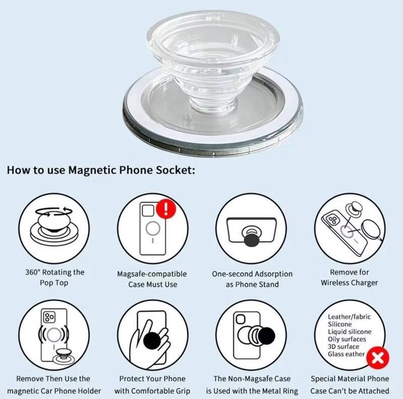 Pink Heart Bow Teacher Phone Grip – Teaching Is a Work of Heart – Cute Teacher Pop Socket