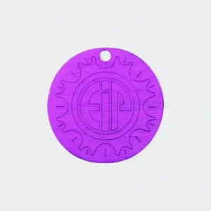 Tesla Purple Energy Healing Small Disc. Positive Energy!