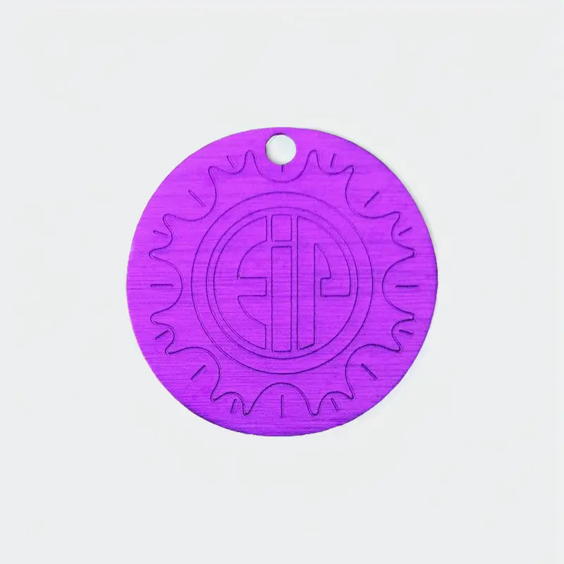 Tesla Purple Energy Healing Small Disc. Positive Energy!