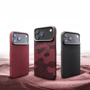 Kevlar - style Aramid Fiber Magnetic Protective Case for the Entire iPhone 17 Series