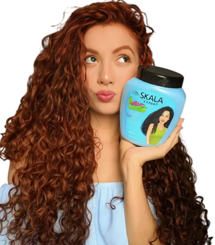 Skala Expert Blue Mais Cachos 35.2 oz (1000g) – Viral Brazilian Hair Cream for Curly Hair Haircare skala curly hair Conditioner Moisturizing