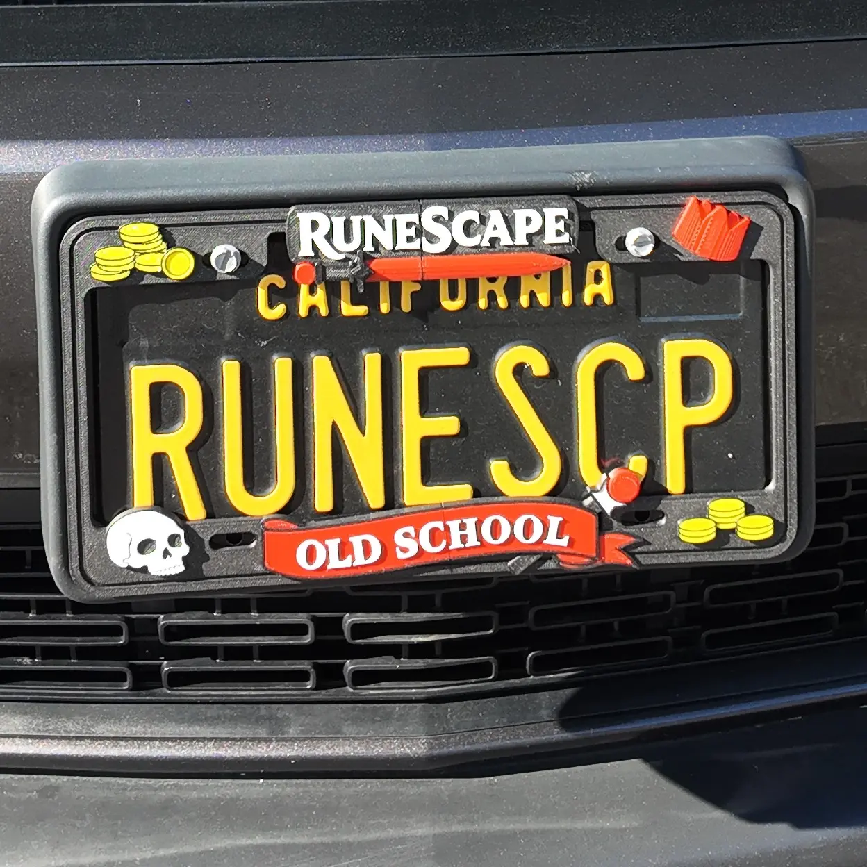 RuneScape– OSRS License Plate Frame - TikTok Shop