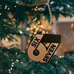 holiday decor, christmas ornament, 6 7 ornament