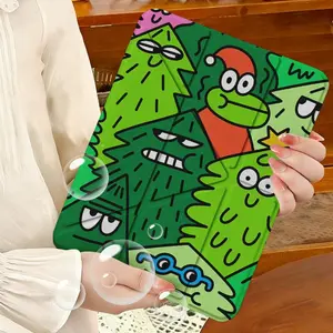 Triple Y-Shape iPad/tablet Case with Pen Holder, Creative Gift for Parents, Elegant & Lightweight, Perfect for Work, Travel, Home