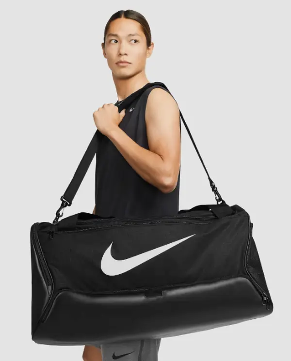 Nike Brasilia 9.5 Training Duffel Bag (LARGE, 95L) Black