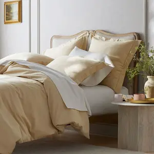 Premium Smooth Supima® Cotton Wrinkle-Free Sateen Bed Sheet Set - Yellow