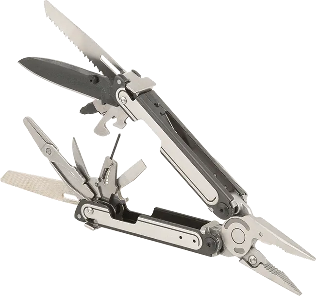 Multitool with Fold-Out Pliers, 14 Integrated Functions, 4-1/4" Closed Length, Top-Selling Handheld Gear for Tools & Hardware Needs