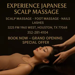 Head Spa Bed - Reclining Ceramic Shampoo Chair with Steam & Shower Spray for Japanese Scalp Massage Experience