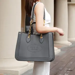 MKF Chic Stella Women's Tote Bag with Embroidery Accents and Multiple Pockets