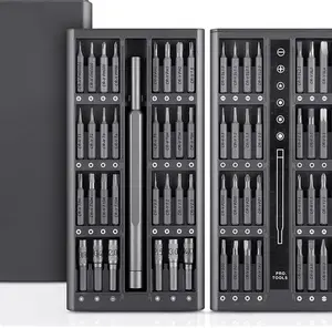 63 in 1 Phillips precision screwdriver used for screws in small devices such as a phone or camera