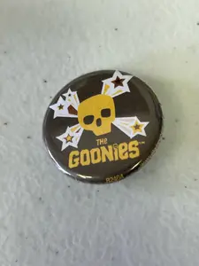 The Goonies 1.25" Button - Original Design for Home Décor, Ideal for Entertainment