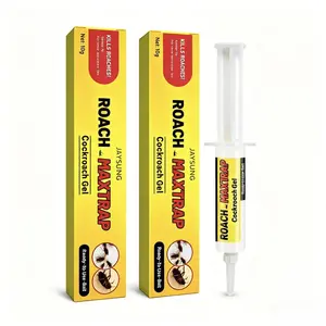 Indoor Cockroach Exterminator Gel – Insect Repellent & German Roach Pest Control – For Indoor & Outdoor Use – Cockroach Killing Gel for American, German & Other Common Roaches