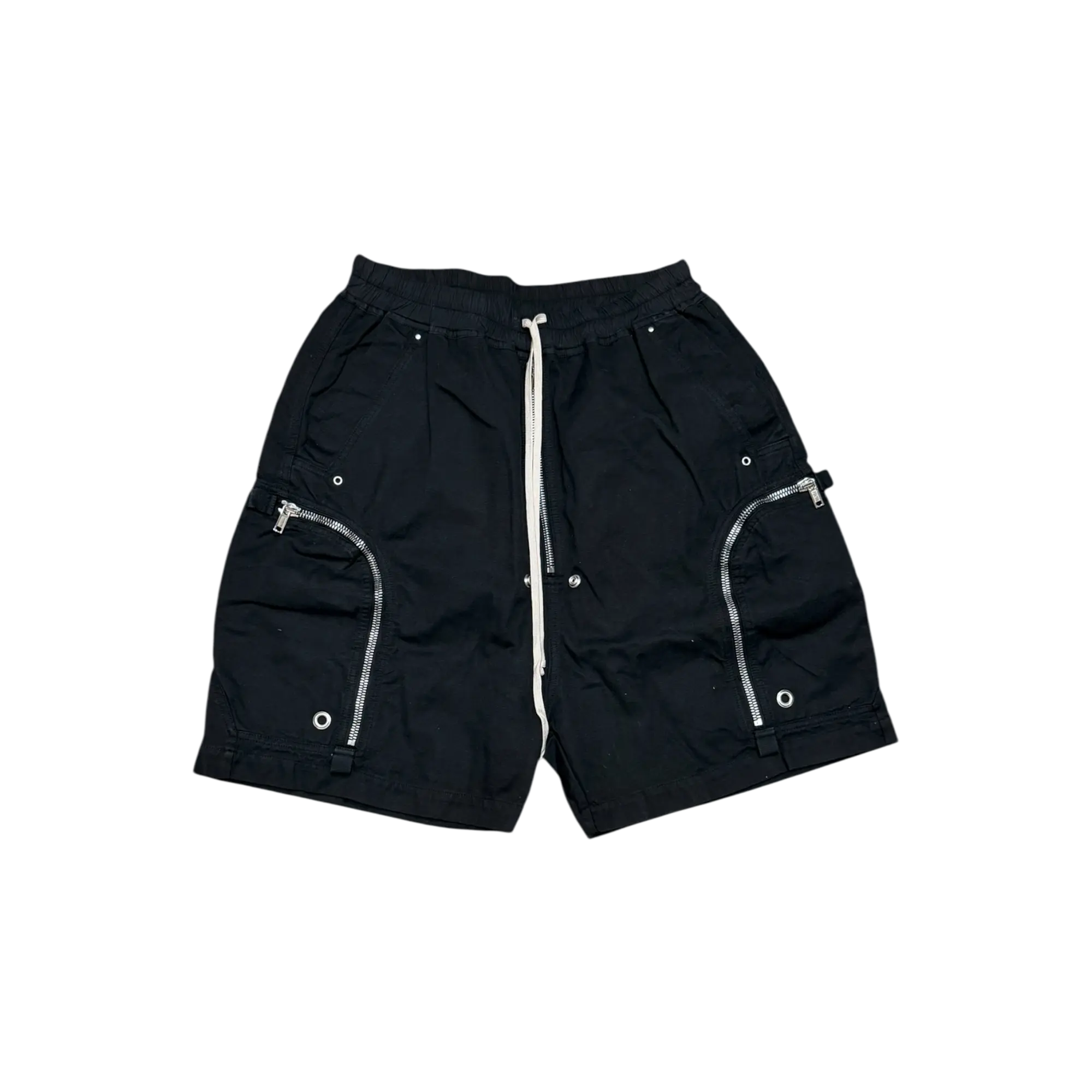 Rick Owens Bauhaus Black Pod Shorts