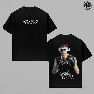 Peso - P Corridos Tumbados Rapper Graphic T Shirt, Oversized Tee, Streetwear Heavy Cotton Unisex Top, Dark Aesthetic Urban Style Shirt, 2026 Tour Music Fan Gift