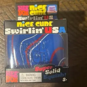 Schylling NeeDoh nice cube swirlin’USA (NEW) $53 each