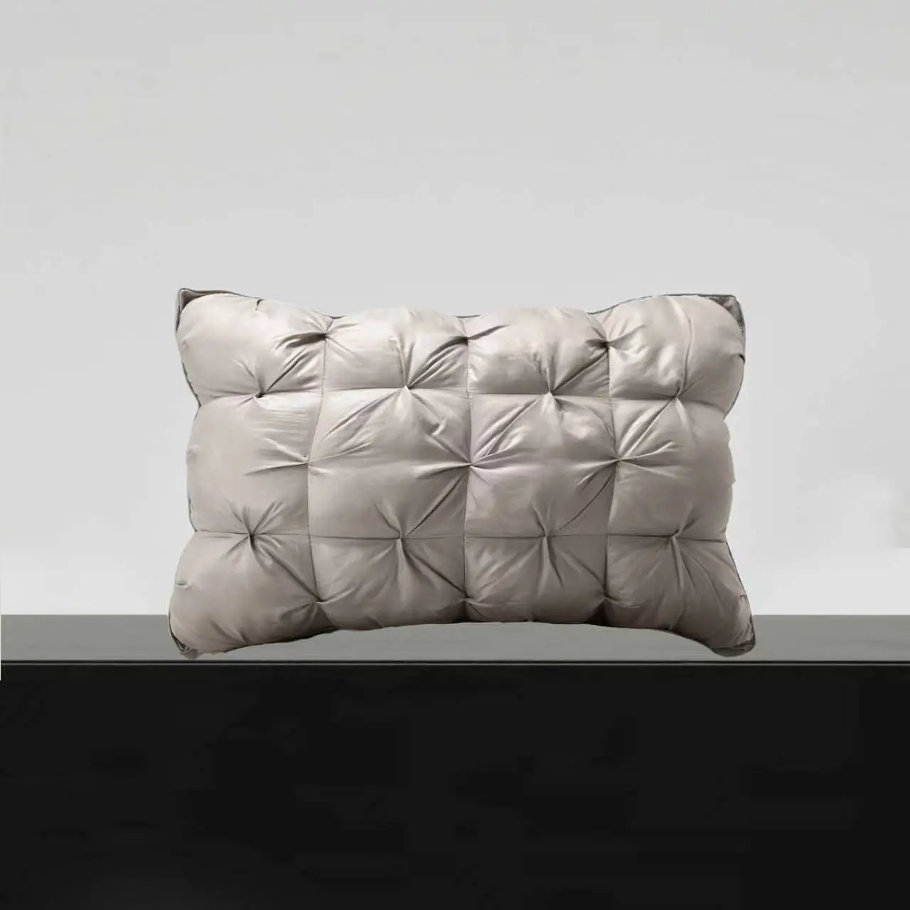 One Pack Cervical Neck Support Pillow, Soft Material, Comfortable Bedding for Bedroom & Guest Room, Ultra Soft Non-Sagging Cushion for Men Women Home Use