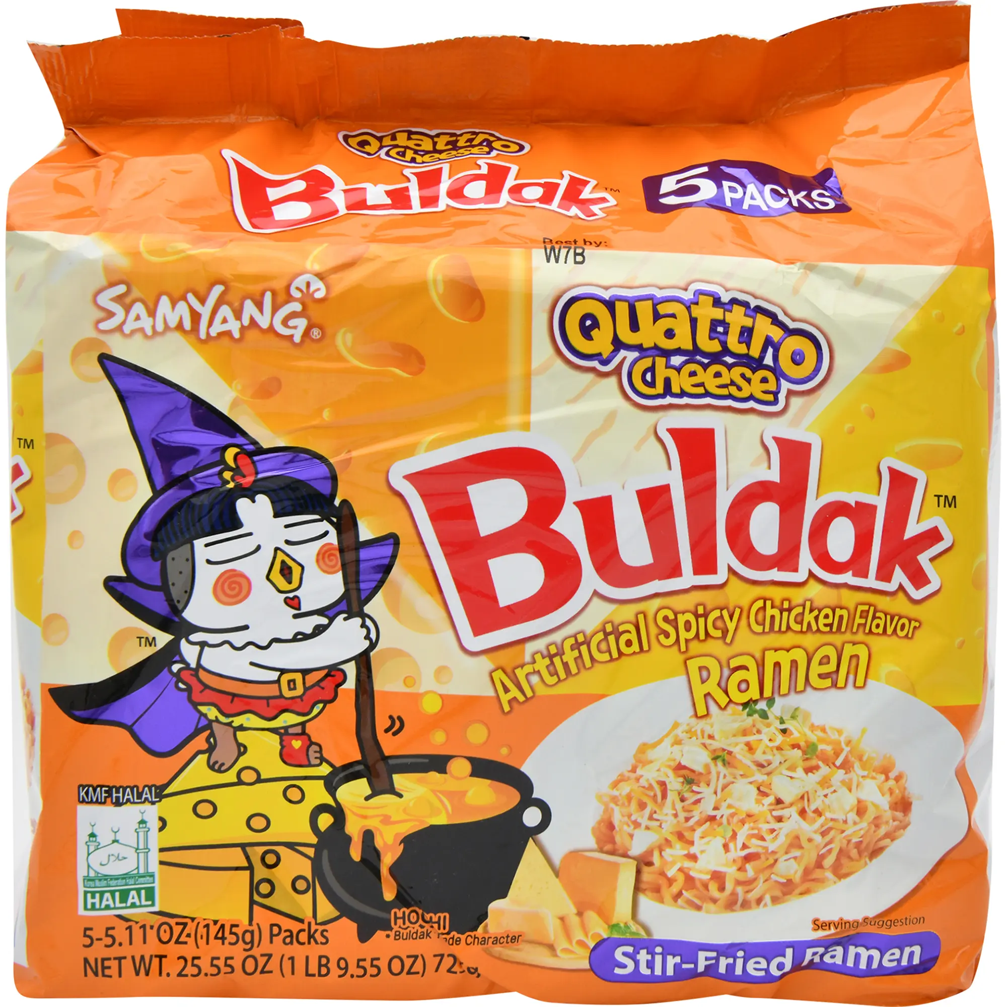 Quattro Cheese Hot Chicken Flavor