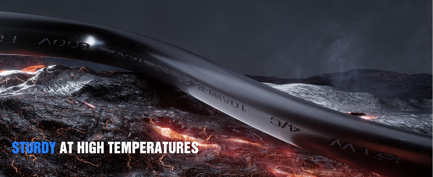 Nilight 30A 100FT Generator Extension Cord Power Inlet Box with Locking Connector 125/250V 7500W 10 Gauge STW ETL Listed 4 Prong L14-30P L14-30R Cable for RV Outdoor Use