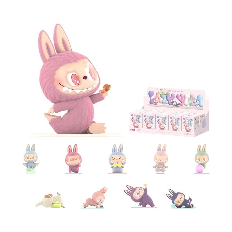 Pop Mart The Monsters (Labubu) Lazy Yoga Series Figures Blind Box