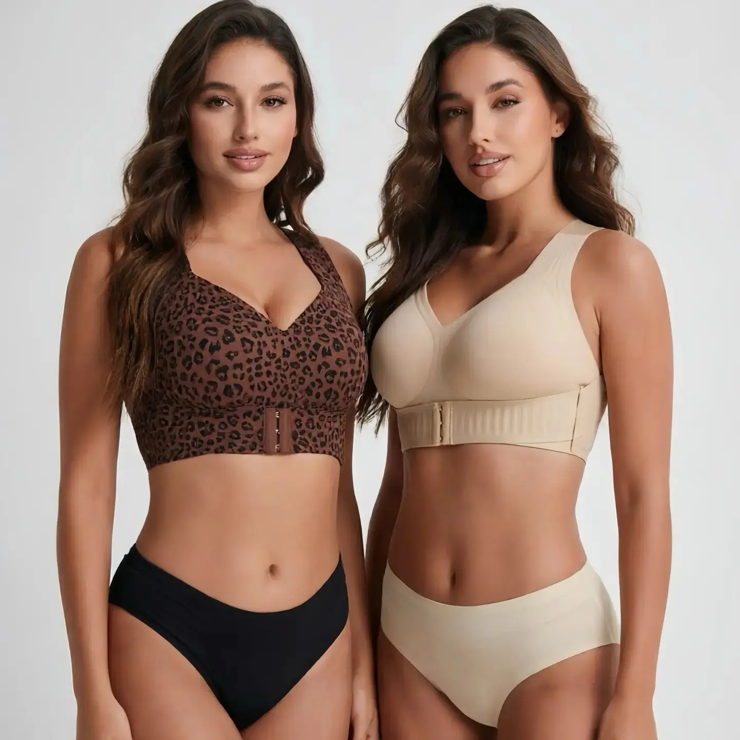 Skin & Dark Brown Leopard
