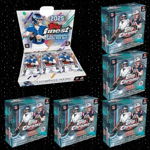 2025 Topps Finest Hobby & Chrome Mega 6 Box PYT