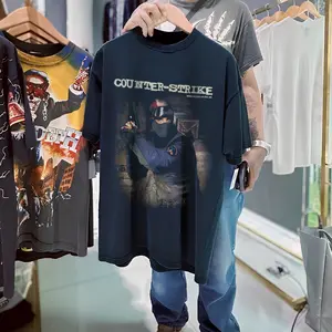 Counterstrike 1.6 1999 Vintage Graphic T-Shirt - Design & Printed In The USA