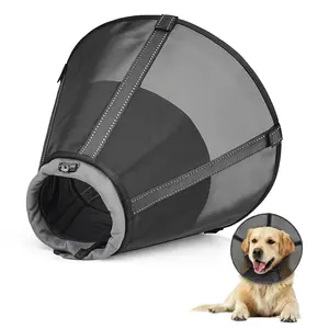 Supet Soft Mesh Recovery Collar After Surgery with Detachable Pad