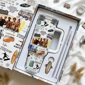 Outer Banks Tumbler 40oz (Theme box not included), Outer Banks Fan Tumbler, Outer Banks Lover Gift, Gift For Fans