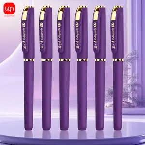 Business Signature Pen, 3/6 Counts Black Ink Gel Pen, Smooth Writing Pen, Writing Pen for Office & School & Home, Set with Pen