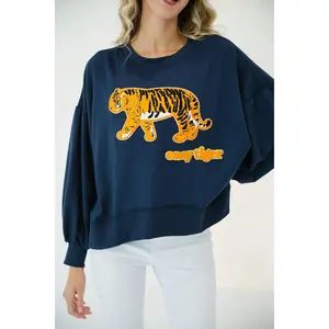 EASY TIGER NAVY PULLOVER