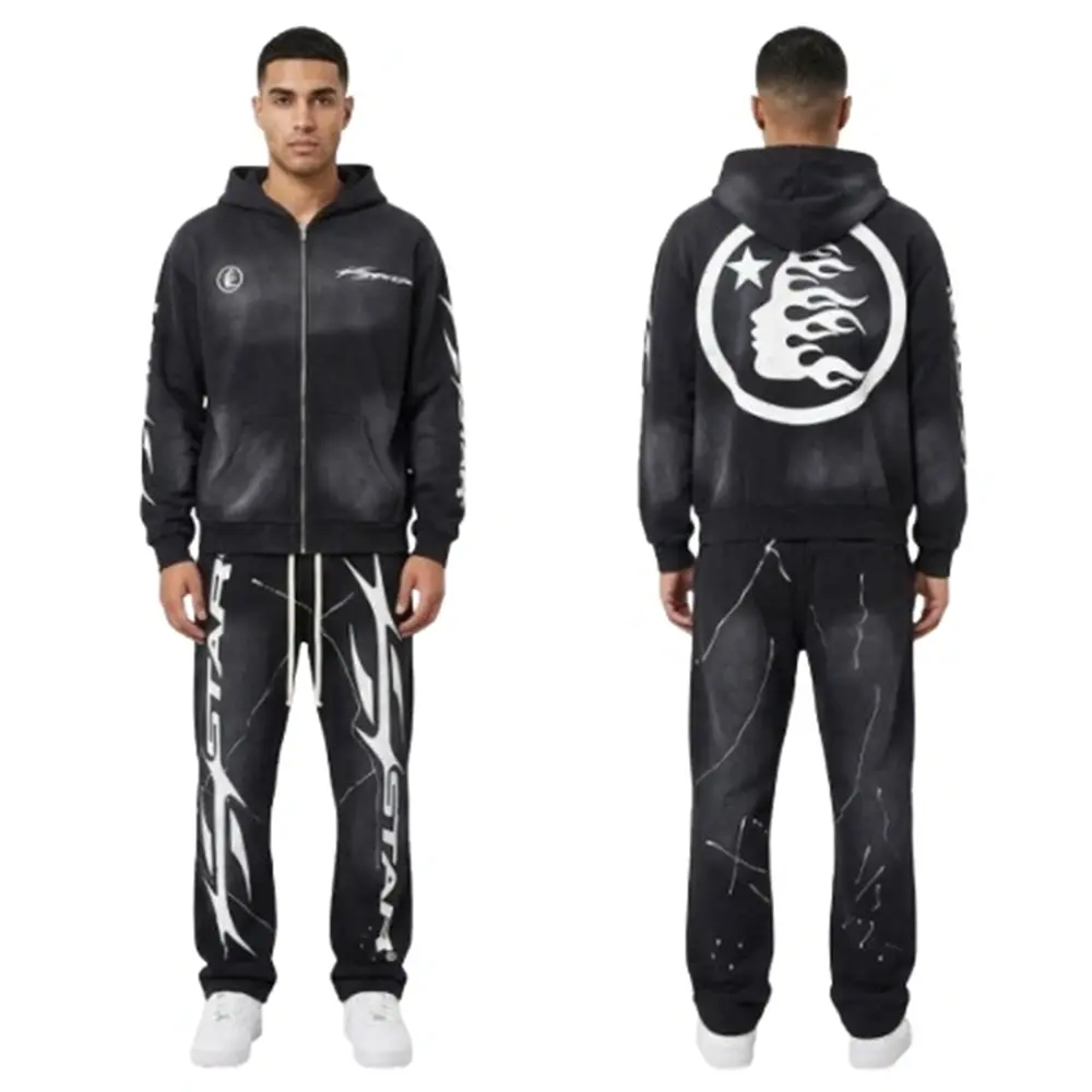 Hellstar White Black Tracksuit