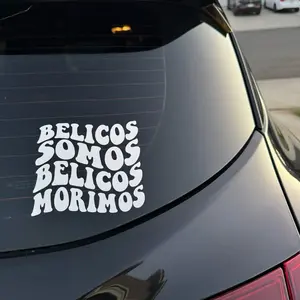 Belicos Somos Belicos Morimos Vinyl Decal Sticker Many Colors/Sizes