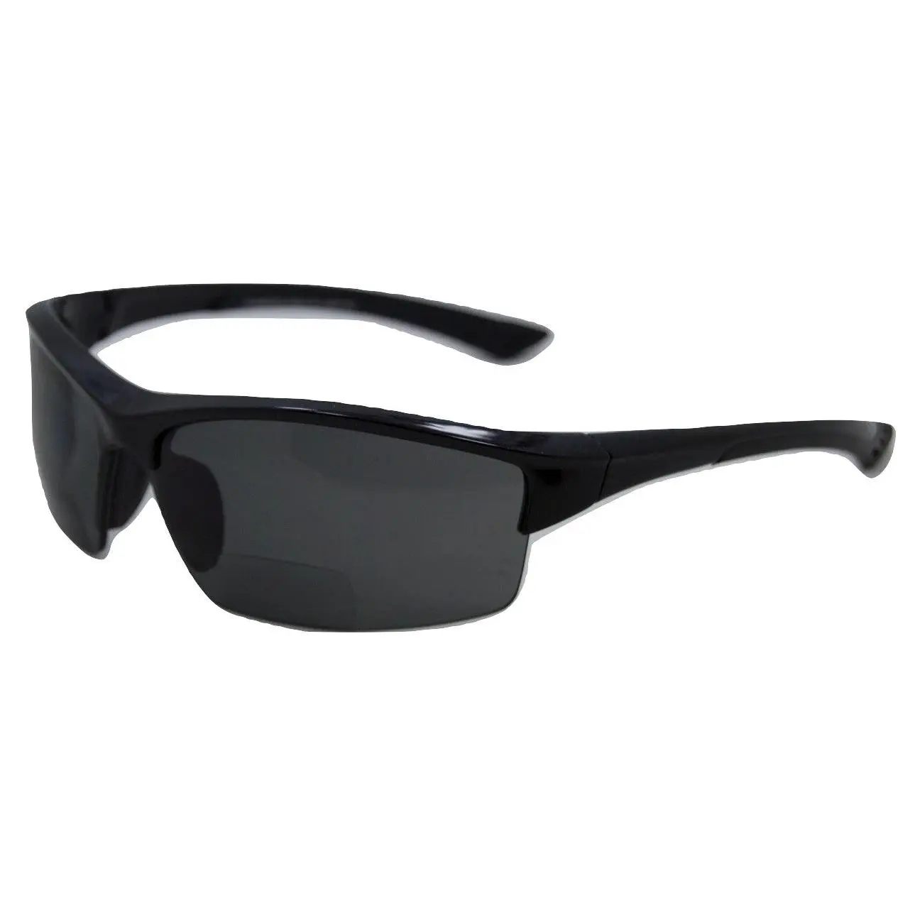 Magnificent Maui Wrap Polarized Nearly Invisible Line Bifocal Sunglasses