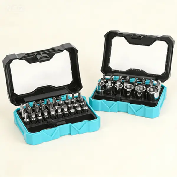 56-Piece 2-in-1 1/4" Drive Mini Ratchet & Tool Kit - 72-Tooth & 60-Tooth Wrenches, 2*1/4" Mini Ratchet Wrenches, 2*Bit Extension Bars, 3*Square Bits, 3-3/4 Inch, 4*Tri-Wing Bits, Reusable Storage Case for Precision Work, Transport, 4* Spanner Bits