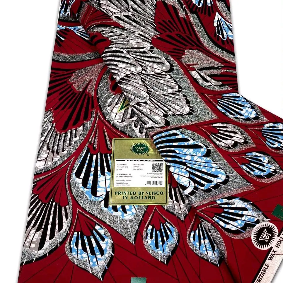Authentic Grand Super wax 100%Cotton 6yards