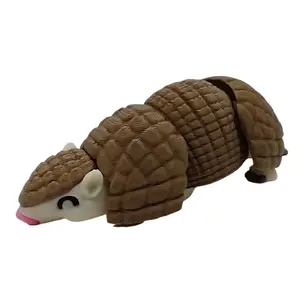 Rolly Armadillo 3D Printed Articulating Figurine