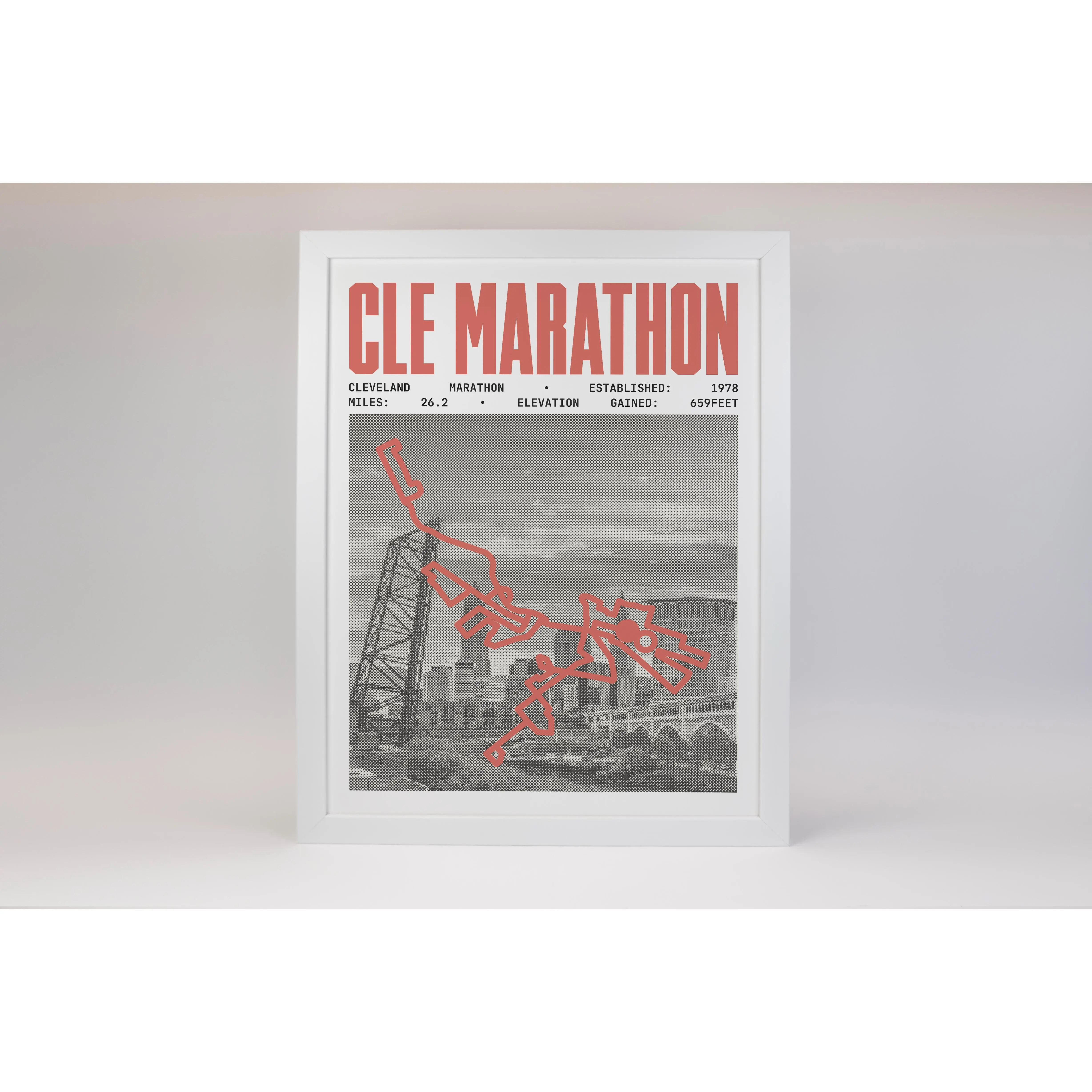 Cleveland Marathon Poster