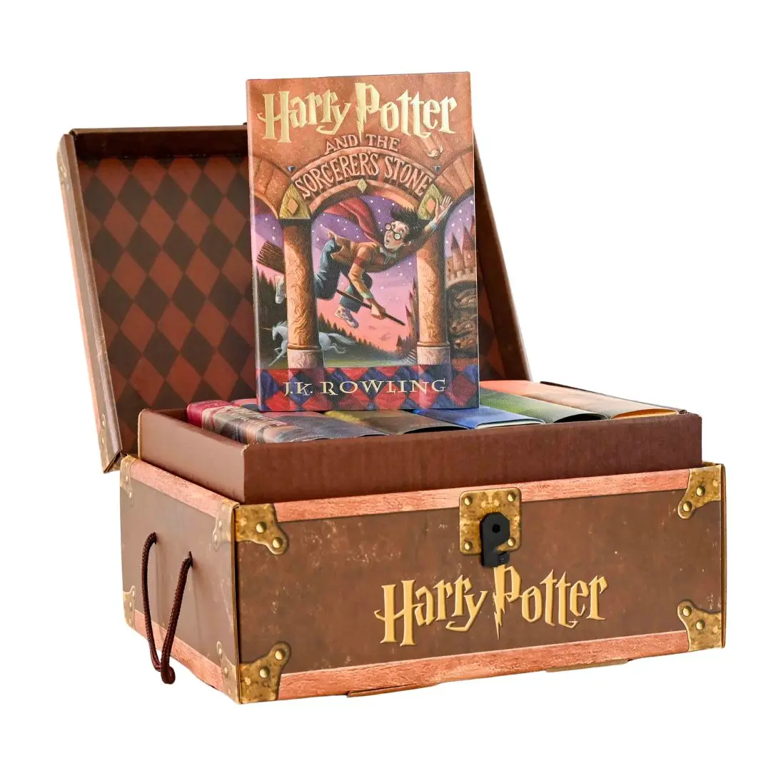 Harry Potter Hardcover Box Set: Books 1-7 With Decorative Trunk
