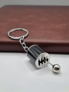 The Ultimate Fidget Tool with Fully Functional Shifter Compact Portable Design Keychain for Car Enthusiasts Durable Zinc Alloy or Stainless Steel Build Ideal Gift Fashionable Alloy Keychain