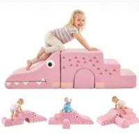 No Ocean Balls Included, Pink, 3pc Crocodile Foam