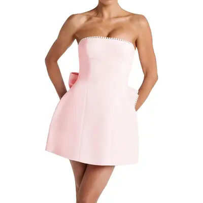 Marilyn Monroe Backless Pearl Dress - TikTok Shop