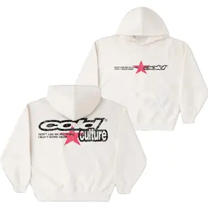 Coldculture DONT WORK HOODIE WHITE Printed Two Side, cold culture hoodie - Classic Unisex Fabric TShirt, Sweatshirt, Hoodie, Gift For Him, Gift For Her