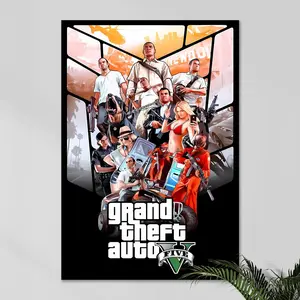 GTA V,GAME POSTER