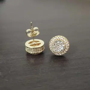 [Earrings] Trendy Hip Hop Style Super Flashing Earrings - Cool Street Unisex Daily Party Earring Collection