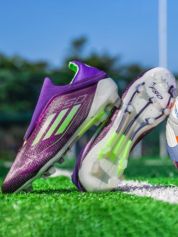 Unisex Soccer Shoes for Youth Students, Long-Stud Design, Sports Footwear for Training and Competition, Durable Comfortable Football Boots