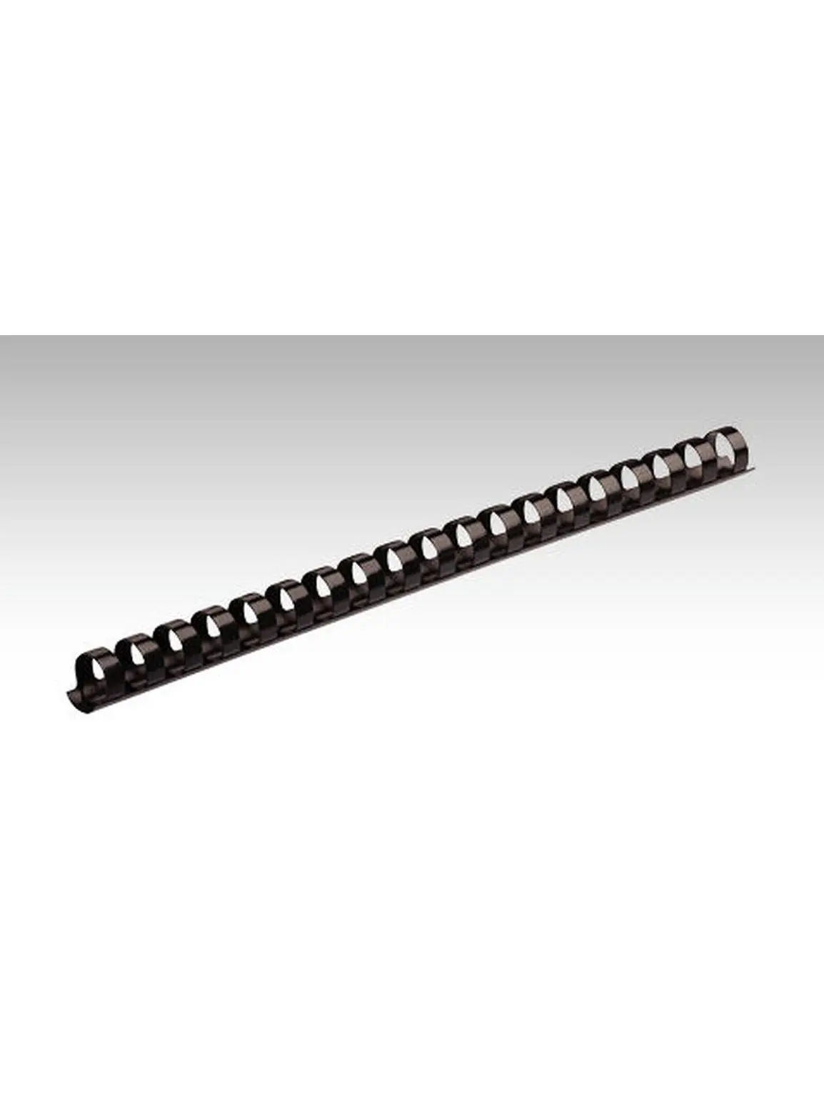 212 MAIN Plastic Binding Tool Comb, Model 52327, Black, 100-Pack, 5-8in Office Stationery Binder Accessory