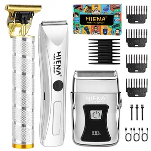 Men's 3-in-1 Grooming Kit｜6500RPM Fast Trimmer, Hair Beard Trimmer, Body & Nose Detailer with Adjustable Scissors, USB Rechargeable. All-in-One Gift Set for Holidays