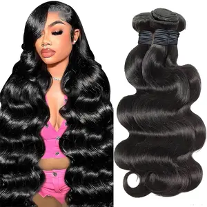 Rovess Hair[12A]Body Wave Bundles Human Hair 24 26 28 30 Inch 100% Brazilian Virgin Real Raw Human Hair Bundles Body Wave Thick Weave Natural Color (24 26 28 30 Inch) Visit the Gotcosy Store
