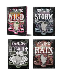 Crimson Ridge (4 book series) by Elliott Rose : Chasing the Wild , Braving the Storm , Taming the Heart , Saving the Rain  (Paperback)