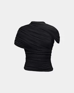 The Draped Shoulder Top